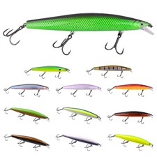 Tick walleye runner wobbler artificial bait walleye perch pike asp floating