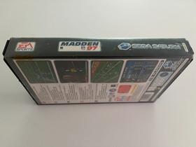 MADDEN 97 NFL Sega SATURN Game UK PAL COLLECTORS VGC