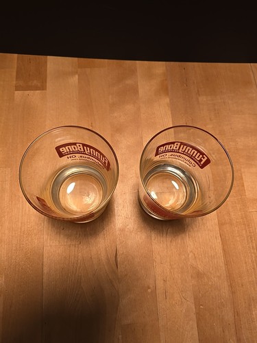 Funny Bone Comedy Club Columbus OH Coctail Glasses - Set of 2 - Souvenirs - Picture 6 of 7