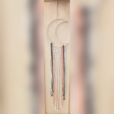 Moon Macrame Dream Catcher