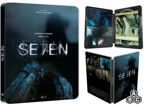 Seven (Se7en) (Steelbook) [New 4K UHD Blu-ray] Steelbook, UK - Import - Image 2 of 2