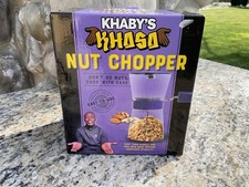 Khaby’s Khasa Nut Chopper New Sealed