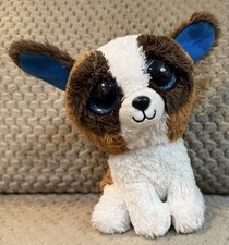 Ty Beanie Boos 2015 Duke the Dog Plush Stuffed Animal **Retired** *no hang tag*