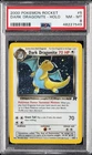 2000 POKEMON ROCKET #5 DARK DRAGONITE-HOLO PSA 8