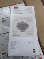 3M 9542 KN95 Disposable Face Mask Cover NIOSH CDC Approved Respirator, 25-Pack