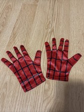 Marvel Spider-Man Kids Themed Costume Gloves, Very Small In Size