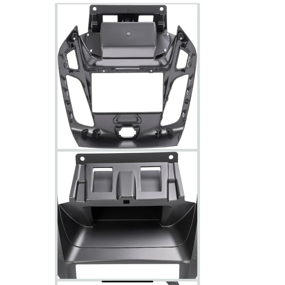 2 DIN Radio Dash Kit for 2014-2018 Ford Transit Tourneo Connect Bezel Trim - Image 4 of 4