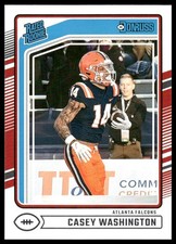 2024 Donruss #392 Casey Washington RC Rookie Atlanta Falcons