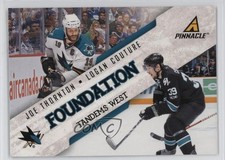 2011-12 Pinnacle Foundation Tandems West Joe Thornton Logan Couture #8 HOF 4gd
