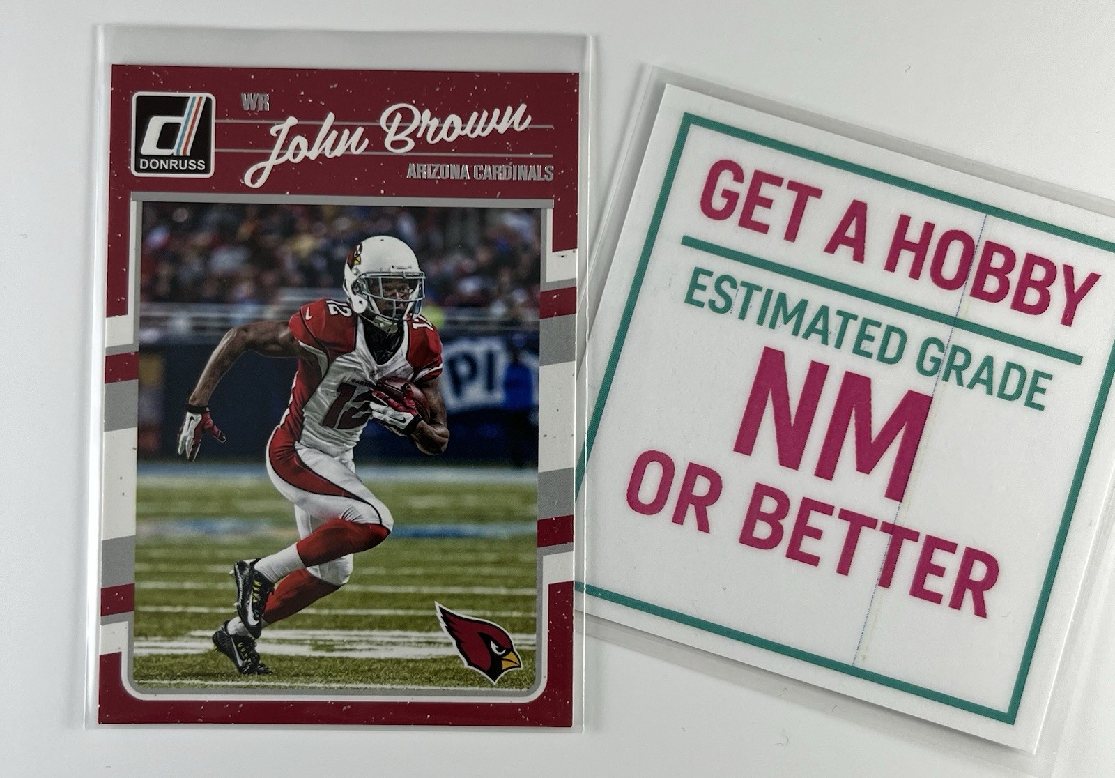 John Brown 2016 Panini Donruss #5 Arizona Cardinals Football Card