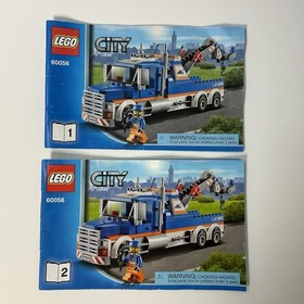 Lego City Tow Truck 60056 Complete Set w/ Instructions NO BOX - Retired