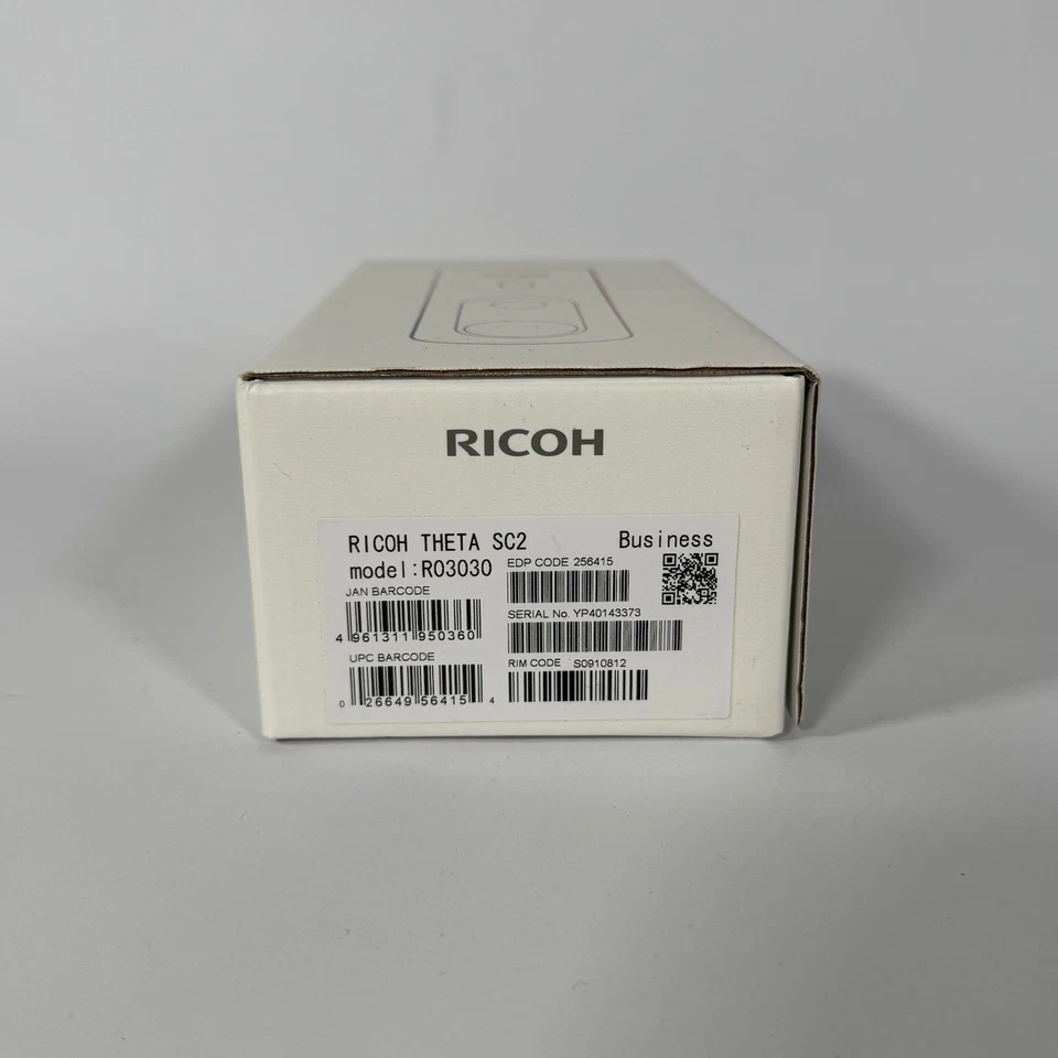 Cámara digital RICOH Theta SC2 Business Edition 360° 4k - Gris - Nueva caja abierta Foto 3 de 4