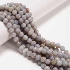 Natural Multi Color Blue Opal Smooth Round Beads 6mm 8mm 10mm 12mm 15.5" Strand