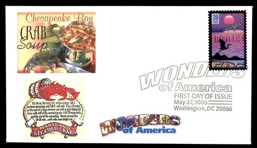 Mayfairstamps US FDC 2006 Washington DC largest estuary Chesapeake Bay First Day