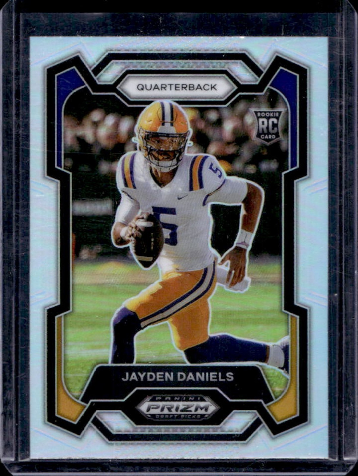 2024 Prizm Draft Picks Jayden Daniels RC Silver #108 Tigers