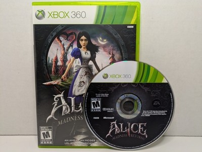 Alice: Madness Returns (Microsoft Xbox 360, 2011) CIB Complete Tested Working