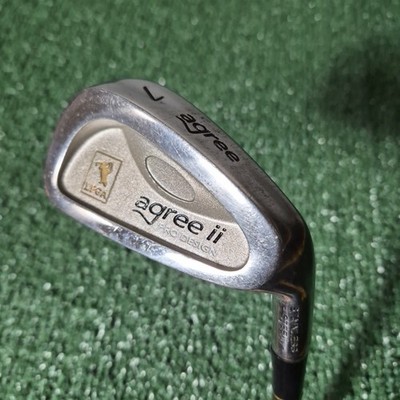 Ladies Square Two Agree ii LPGA 7 Iron Graphite Shaft L-Flex RH 35¨