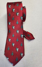 Peanuts Snoopy Christmas Tree Novelty Necktie