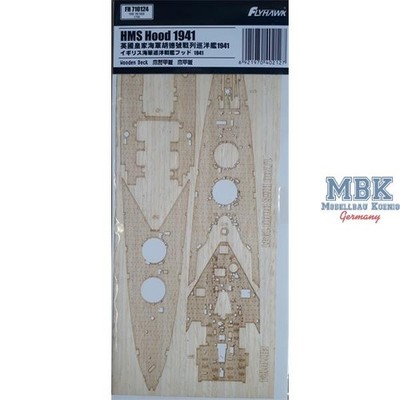 FLYHAWK FH710124 HMS Hood 1941 Wooden Deck (for FH1160)