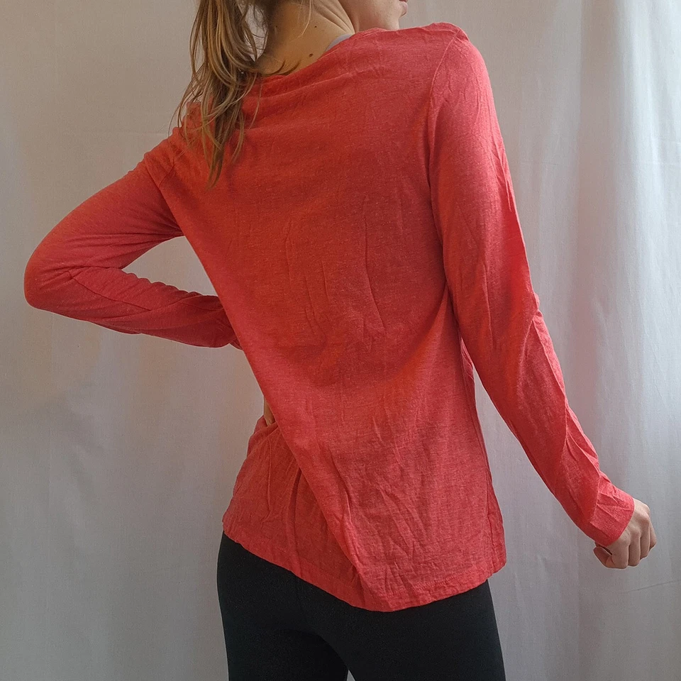 ¡Nuevo con etiquetas! Blusa túnica ligera de mezcla de lana Yarra Trail... - Imagen 4 de 4