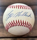 Bill Madlock Signed Rawlings NL Baseball Beckett Authentic Pirates Cubs Dodgers