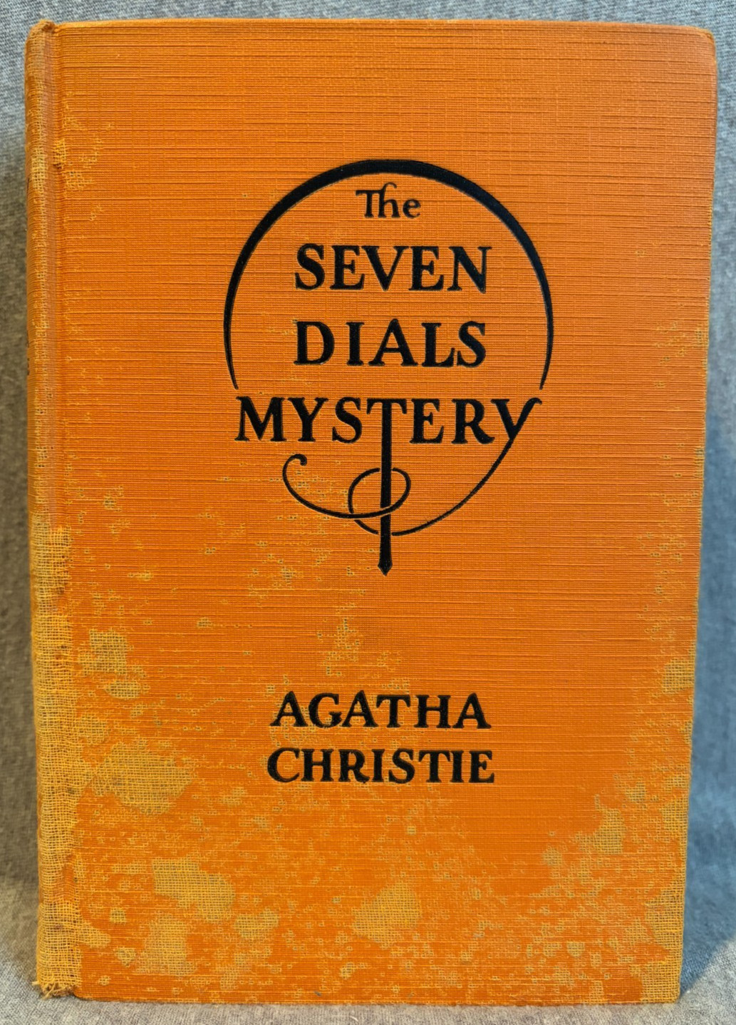 1929 Agatha Christie The Seven Dials Mystery HC Third Printing
