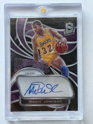2023 Panini Illustrious Legends Magic Johnson Los Angeles Lakers Auto /35#ILSMGJ