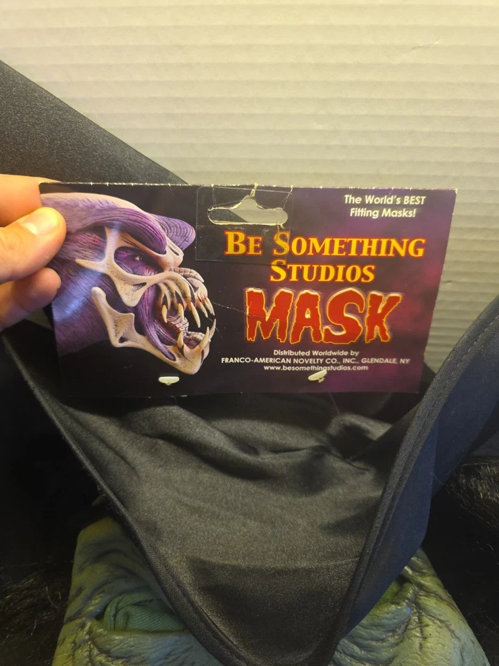 VTG RARE Be Something Studios ULTIMATE WITCH Adult Costume Mask HALLOWEEN  - Image 3 of 4