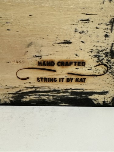 Trébol de 4 hojas hecho a mano String It By Kat - Imagen 4 de 4