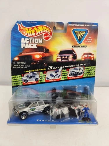 Hot Wheels Action Pack Team Knight Rider Dante & Kyle Set Vintage 1998