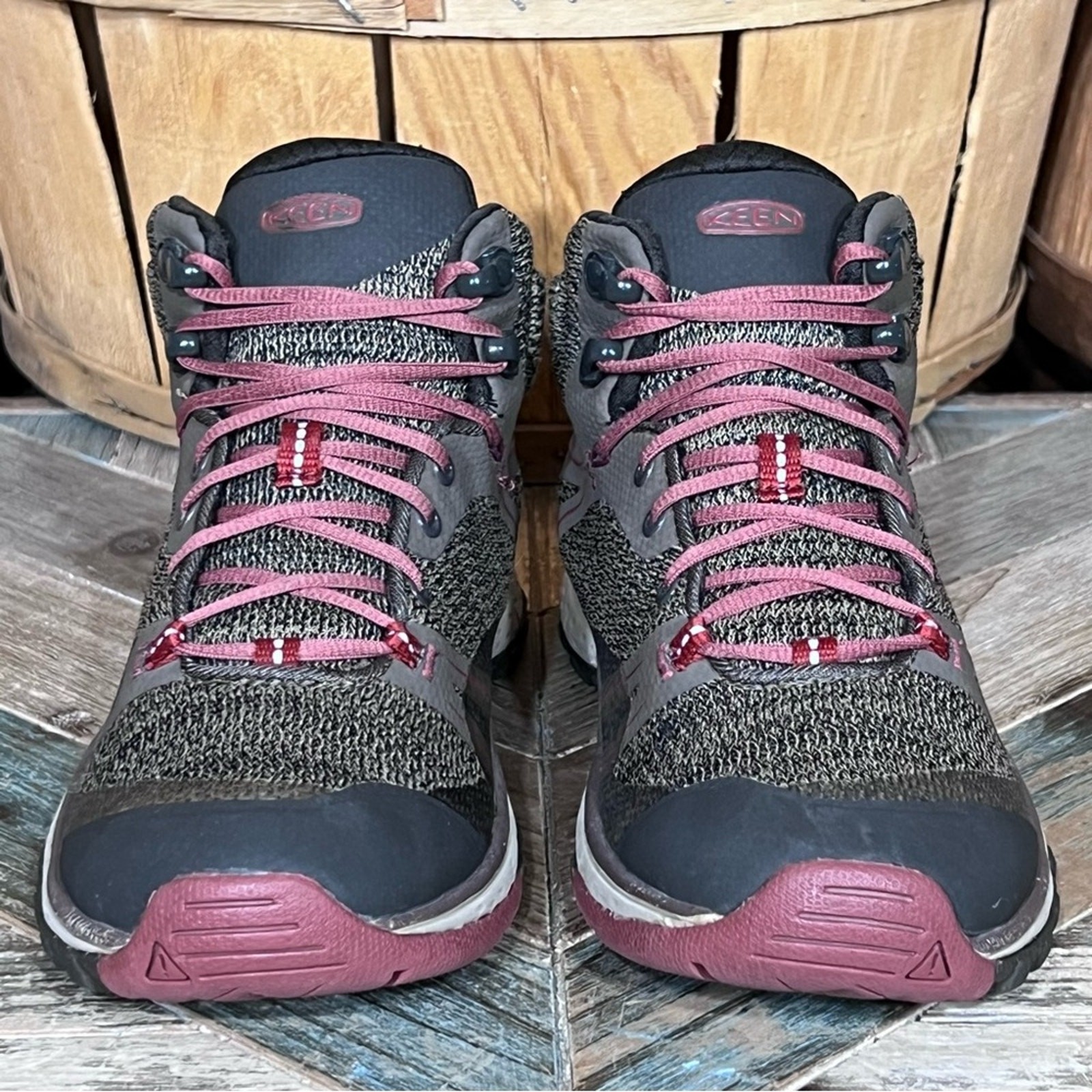 Keen Terradora II Mid Canteen Andorra stivali da trekking impermeabili stringati donna 7