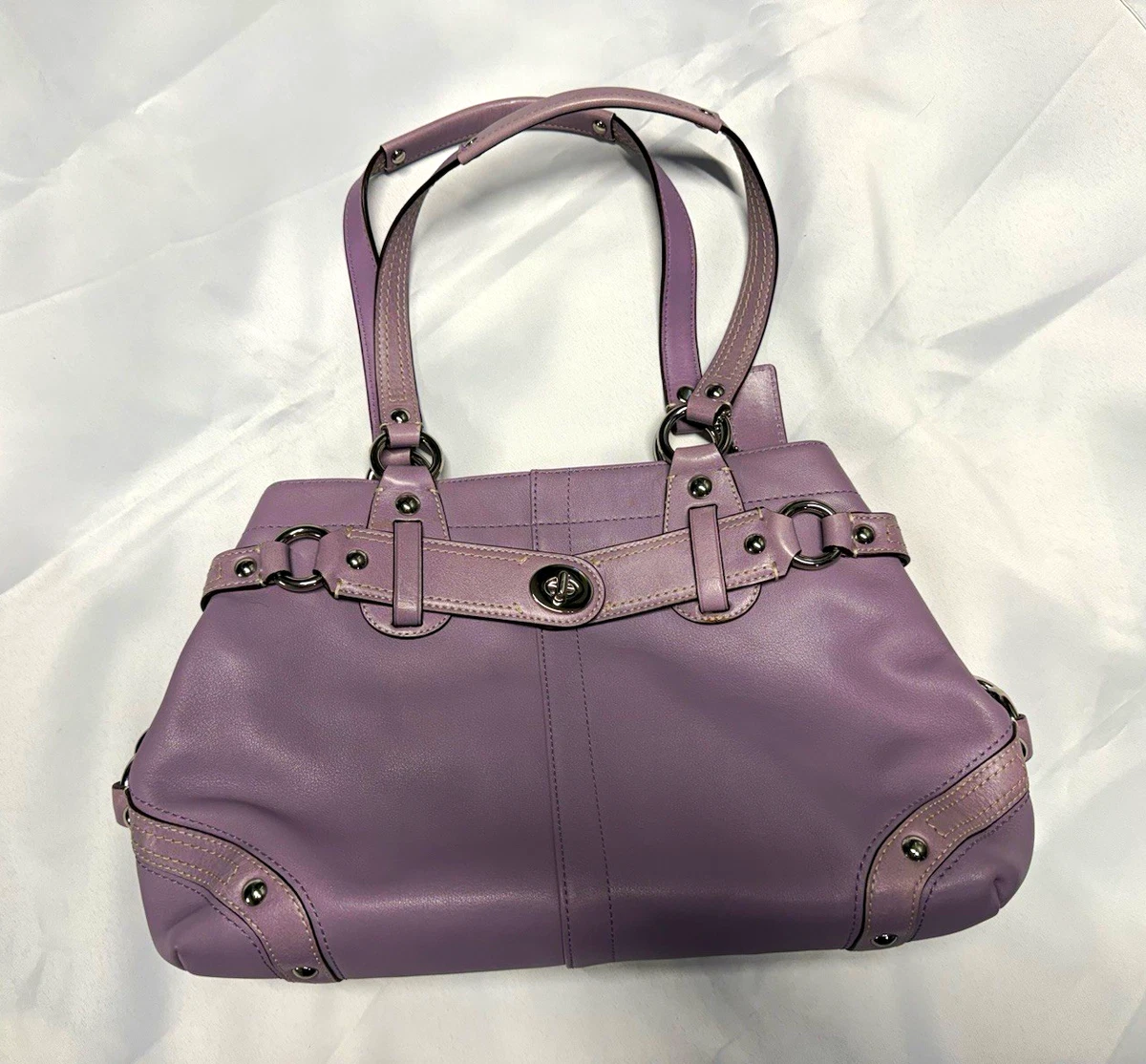 Coach Turn Lock Satchel/Top Handle Bag Handbags & Bags for Women