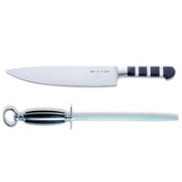 Fr. Dick 1905 Set Kochmesser 26 Cm KüChenmesser Wetzstahl 25 Cm Standardzug Rund