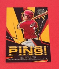 Eli Willits 2025 Panini Prospect Edition PING! No. 3 Insert (Nationals)