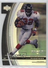 1999 Upper Deck Black Diamond Diamond Cut Jamal Anderson #5 0t2