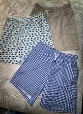 2 Cat Jack 1AllinMotion Boys Swim Trunks Lot 3 Size 14 XL Quick Dry Beach Shorts