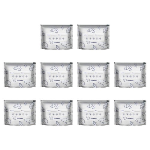 Reusable Aluminum Foil Sealable Storage Bags(10pcs) K1Z6 - Picture 17 of 18