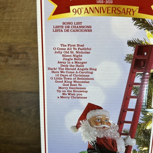 Mr. Christmas Super Climbing Babbo Natale - Edizione 90° Anniversario - Foto 3 di 8