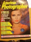 RARE VINTAGE AMATEUR PHOTOGRAPHER MAGAZINE DECEMBER 21 1985 SAM SAMANTHA FOX