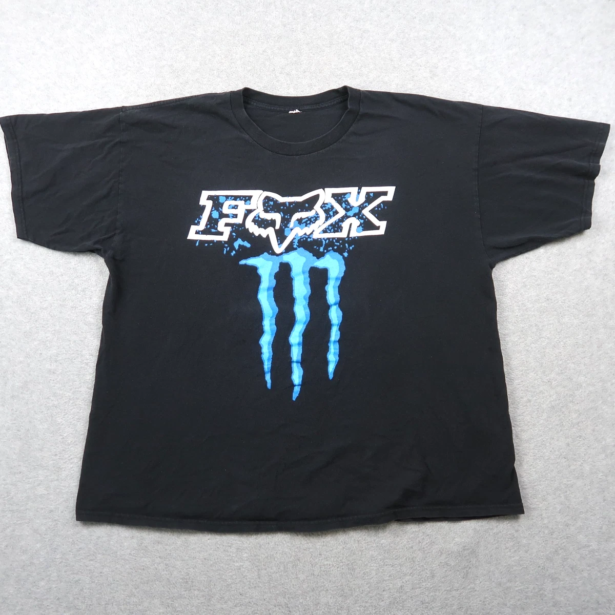 T-shirt Fox Racing Homme - Noir, Logo, Taille M (Motocross, Racing)