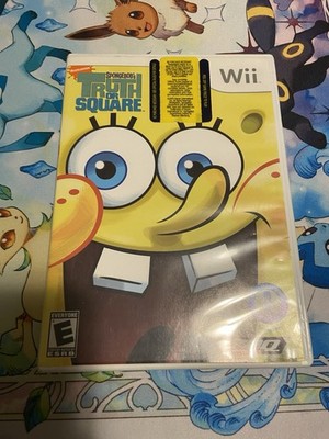 SpongeBobs Truth Or square Wii Game