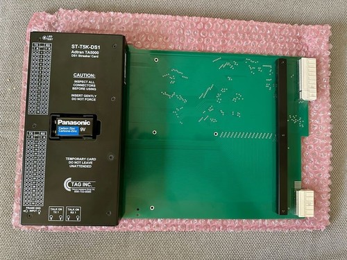 TAG Inc. Adtran TA5000 DS1 Streaker Card ST-T5K-DS1 Practice w/ Case - Picture 3 of 5