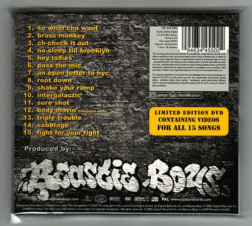 Beastie Boys - Solid Gold Hits (2005 CD+DVD Limited Edition), Digipak, NEW - Image 2 of 4