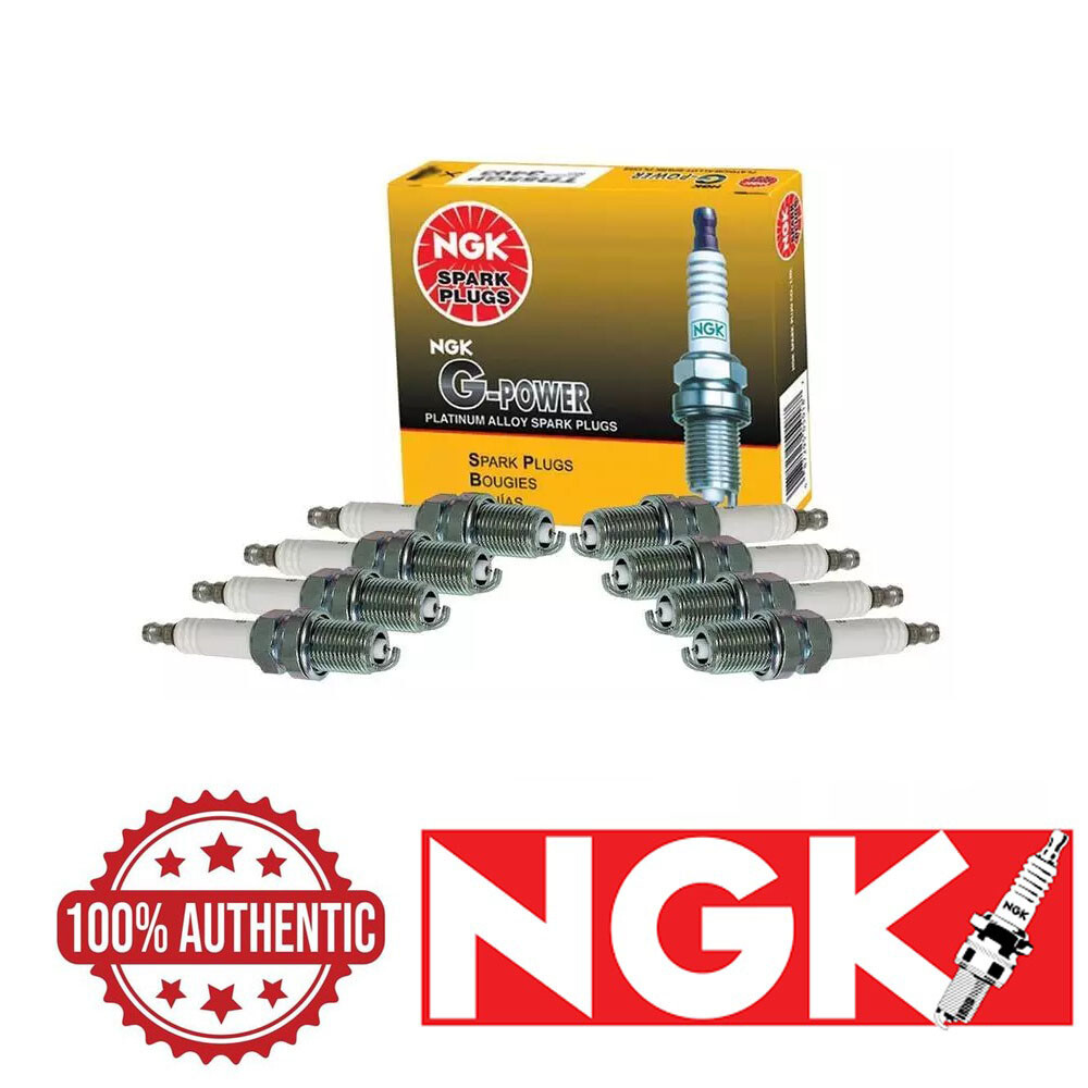 NGK PLATINUM  Spark Plugs Set of 8 2000-2009 For Toyota Tundra 4.7L V8