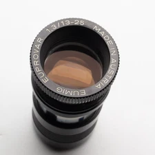  Vintage Eumig Mark S 8MM Sound Projector Euprovar Lens 1.3 13-25