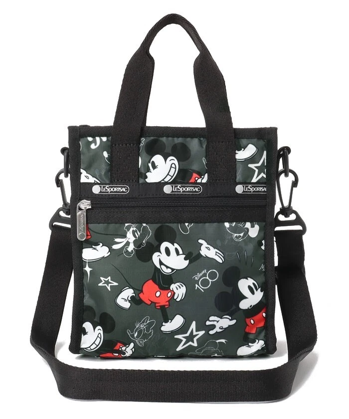 MINI N/S TOTE Disney 100 Team Mickey LeSportsac Japan New