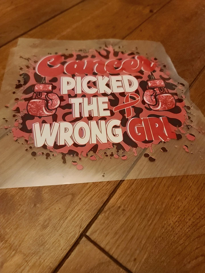 Breast Cancer Awareness Lot Of Iron On Tshirt Transfers - Изображение 3 из 4