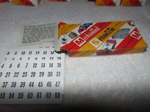 Vintage 1960 NOS Mechanical M 18 #1498 Magic Paddle Dime Store Trick Gag In Box