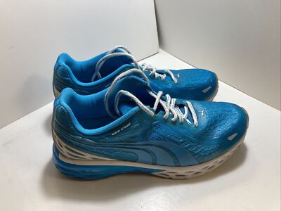 Puma Bioweb Elite Eco Ortholite Women's Shoes Sz 7.5 Blue