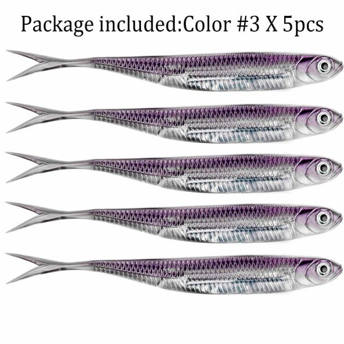 Fish Forked Tail Bait Quality Soft Swimbait Fishing Bait Soft Lure Fishing Lure - Picture 15 of 20